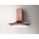 Campana decorativa ELICA SWEET COPPER/A/85+CAM. PRF0167324. Ancho 90 cm, Color especial, Clase C